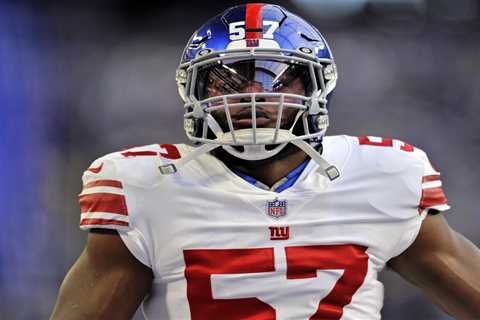 Giants re-sign LB Jarrad Davis