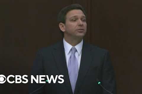 Florida Gov. Ron DeSantis touts his political priorities in state of the state address