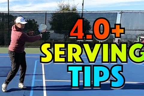 7 Top Serves 4.0+ Players Use To Cause Chaos For Opponents (& Stack Up Points!)