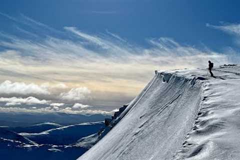 Skiing on Aonach Mor, 9th March 2023