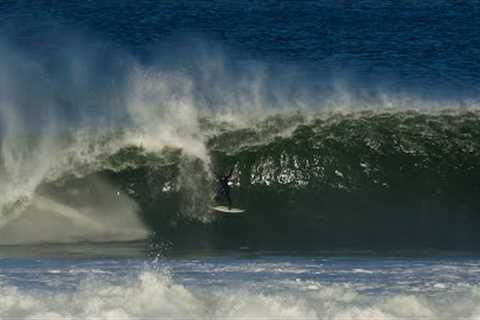 SURFERS SUPRISED BY INSANELY DIFFICULT TAKE OFF AT THIS WAVE!