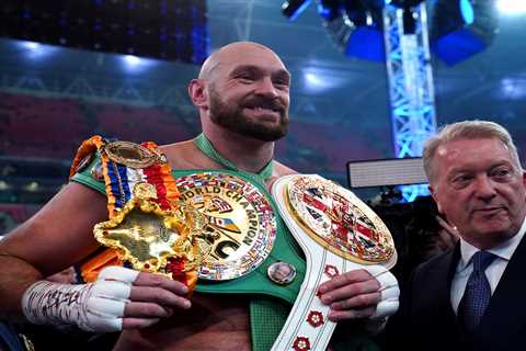 Tyson Fury’s promoter Frank Warren drops HUGE hint ahead of Oleksandr Usyk fight after two worrying ..