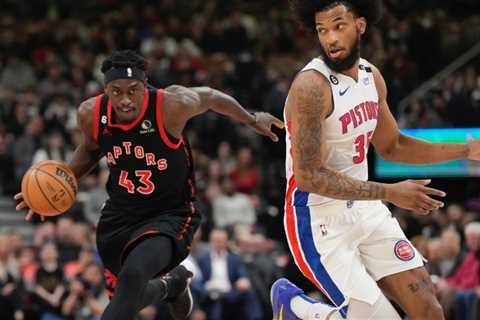 Raptors earn dominant win, but Pistons on course for brighter future