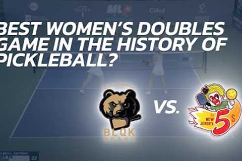 California BLQK Bears vs. New Jersey 5''s - Women''s Doubles Semi-Final - MLP Daytona Beach 2023