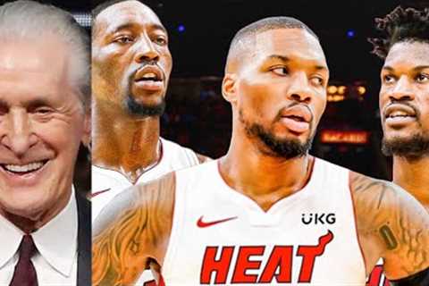 MIAMI HEAT NEWS!! ESPN REPORTER THINKS PAT RILEY CAN GET DAMIAN LILLARD ON THE MIAMI HEAT!!