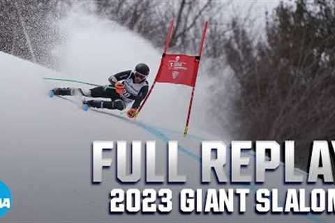 2023 NCAA skiing championship: Giant Slalom full replay