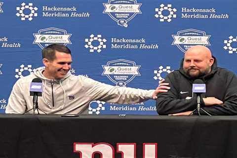 Giants' Brian Daboll and staff join Joe Schoen at NFL combine