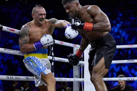 Oleksandr Usyk’s promoter Alex Krassyuk states Anthony Joshua should ‘definitely’ retire if he..