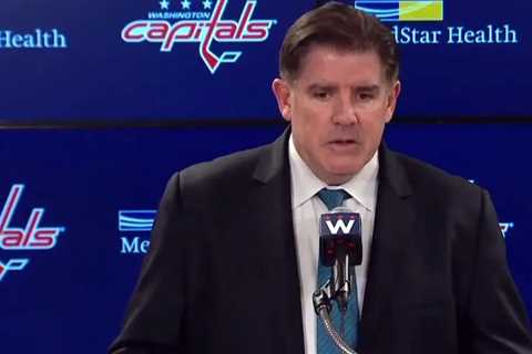 Peter Laviolette’s Coaching Future With Capitals Uncertain