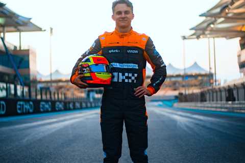 Meet McLaren’s rookie Oscar Piastri, who is ‘as good as anyone to enter Formula 1’, says Lando..