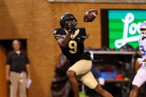 Chiefs NFL Draft 2023: Wake Forest prospect A.T. Perry could soon be the No. 1 wide receiver