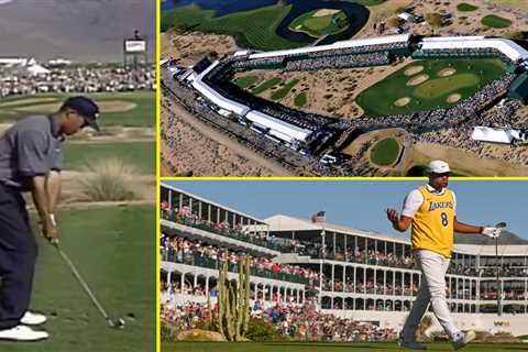 Tiger Woods ‘raised the roof’ and shook the clubhouse with famous shot at Phoenix Open’s iconic..