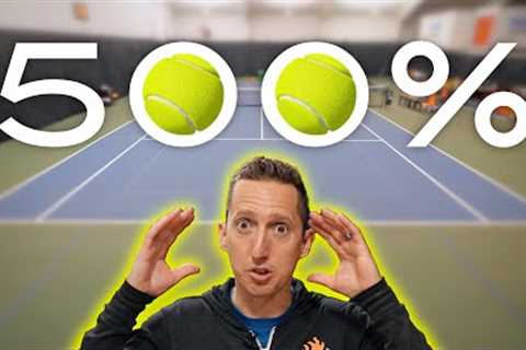 Improve Your Tennis 500% Overnight (not clickbait)