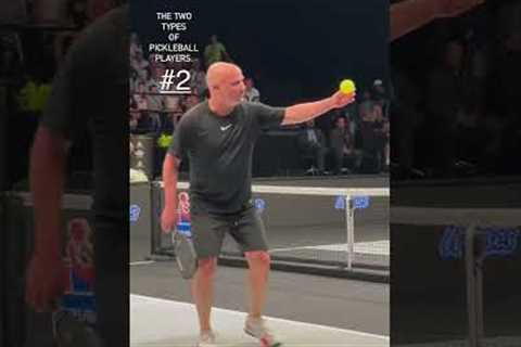 Agassi - 🤣, McEnroe - typical #pickleball #tennis