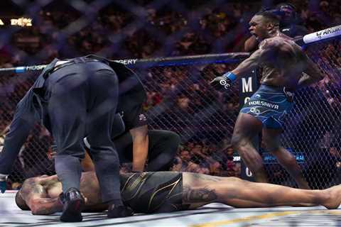 Israel Adesanya taunts Alex Pereira’s crying son about brutal KO of his dad in ‘petty’ UFC 287..