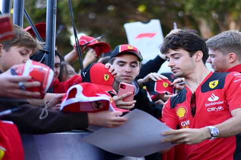 F1 star Charles Leclerc begs fans to stop ‘crossing boundary’ by gathering outside his apartment..