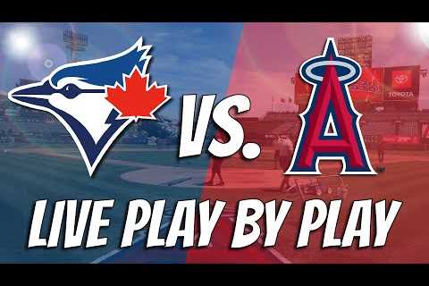 TORONTO BLUE JAYS vs. LA ANGELS |  LIVE Play By Play/Reaction (Apr 9, 2023)