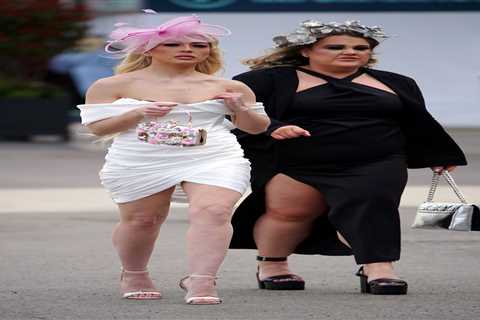 Aintree ladies pull out all fashion stops as they kick off 2023 Grand National in style today