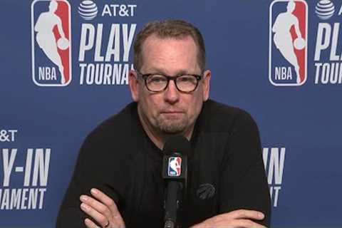 Nick Nurse Postgame Interview - Raptors vs Bulls | 2023 NBA Play-In Tournament