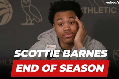 ''I expected more out of myself'': Scottie Barnes on next steps, VanVleet & Nurse