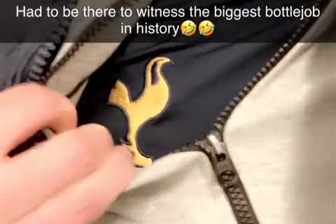 Undercover Tottenham fan trolls Arsenal after going to watch ‘biggest bottlejob in history’ but it..