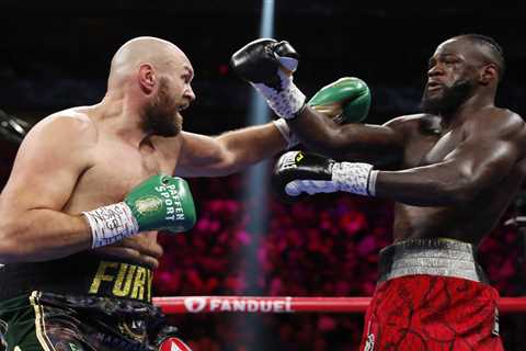Tyson Fury ‘sounds out’ shock FOURTH FIGHT with Deontay Wilder for July return at Wembley after..