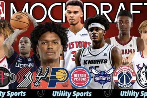 2023 NBA Mock Draft *FULL FIRST ROUND MOCK DRAFT* I End of Season NBA Mock Draft with Trade Talks