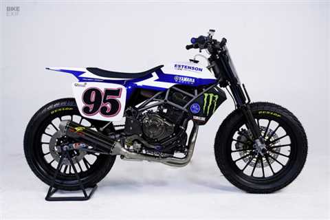 Race Bred: Jeff Palhegyi’s Yamaha MT07 flat tracker