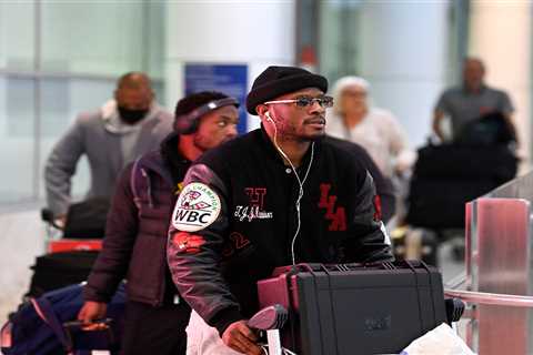 Tony Harrison arrives in Australia for Tim Tszyu fight