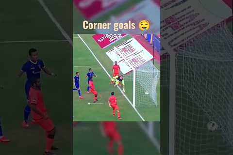 Unforgettable corner goals | Open description for FREE gift 🎁👇 #shorts