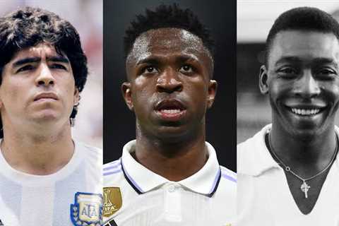 Real Madrid manager Carlo Ancelotti compares Vinicius Junior with Diego Maradona and Pele