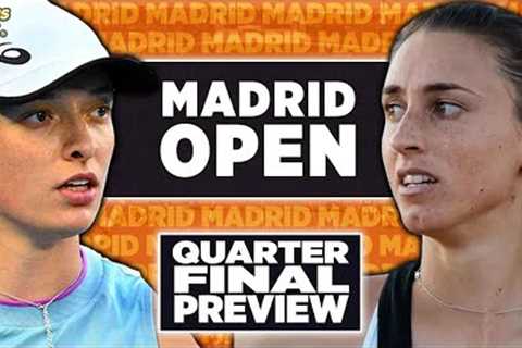 Iga Swiatek vs Petra Martic | Madrid Open 2023 Quarter Final | Tennis Talk Preview