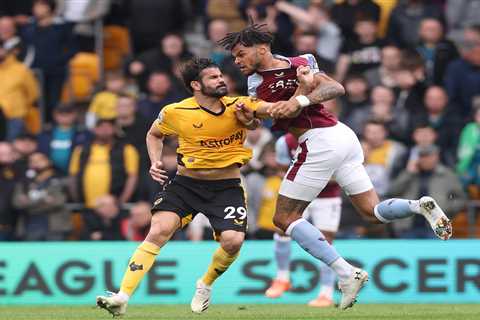 Fans all say the same thing as Chelsea cult hero Diego Costa scuffles with Mings in Wolves vs Aston ..