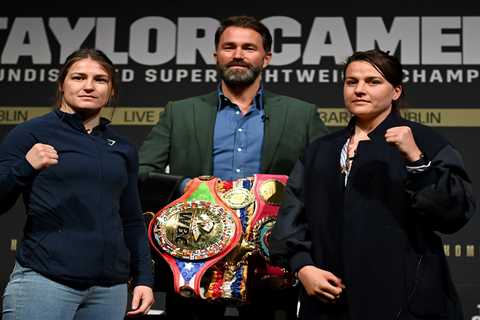 Katie Taylor vs Chantelle Cameron: Date, UK start time, live stream, TV channel, full card details..