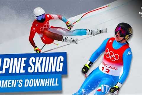 Alpine Skiing - Women''s Downhill | Full Replay | #Beijing2022