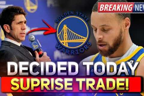 🏀TRADE THAT STOPPED THE NBA! 2 STARS COMING IN WARRIORS! 4 BIG PLAYERS OUT! GOLDEN WARRIORS NEWS!