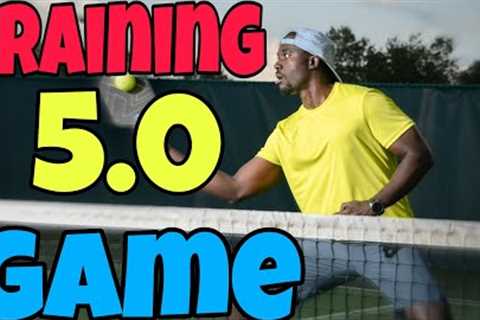 Fast Pace 5.0+ Pickleball Men's Doubles Training Game