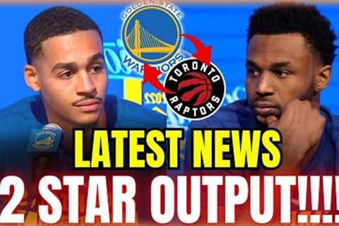 LAST MINUTE! BIG TRADE! TWO GREAT PLAYERS LEAVING THE WARRIORS! WARRIORS NEWS TODAY