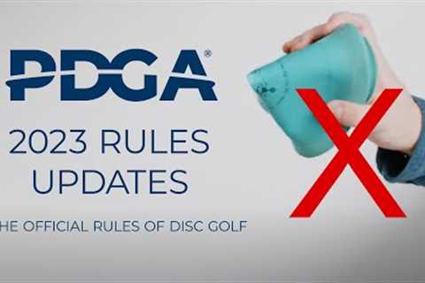 2023 PDGA Rules Updates - Official Rules of Disc Golf