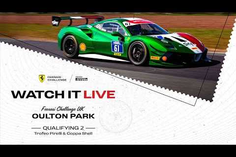 Ferrari Challenge UK - Oulton Park, Qualifying 2 Trofeo Pirelli & Coppa Shell