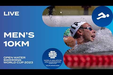 LIVE | Men''s 10km | Open Water Swimming World Cup 2023 | Golfo Aranci