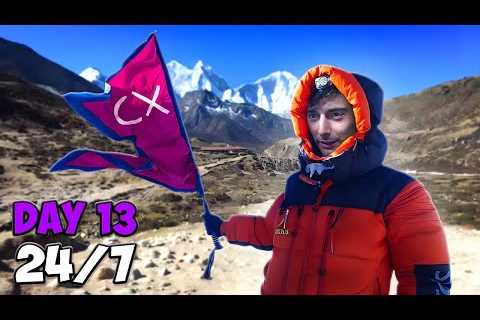 Climbing Mount Everest! Subathon $1/1 Minute, Surviving LIVE