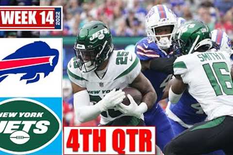 Buffalo Bills VS New York Jets FULL Highlights 4th-QTR HD | NFL Week 14 | December 11, 2022