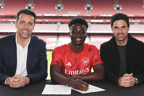 Saka signs new bumper Arsenal contract to become club’s highest earner leaving relieved fans with..