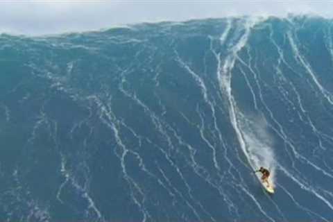 64 Foot Wave - Mike Parsons At Jaws Beach, Hawaii