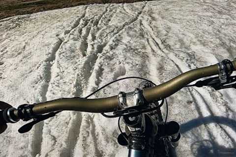 Riding on SNOW?? Snow Valley Opening Day 2023! Full Park Trail Preview