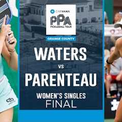 Anna Leigh Waters takes on Catherine Parenteau for the Gold!