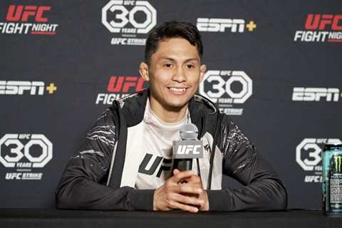 Victor Altamirano embraces introduction to UFC-ranked opposition