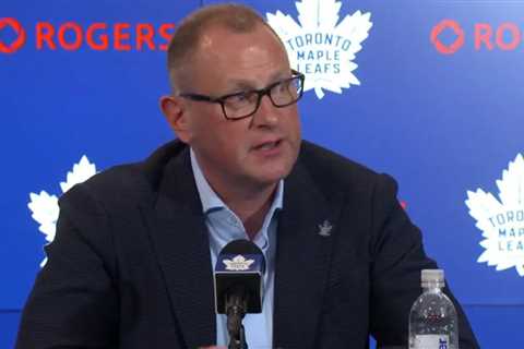 Treliving Introduced as GM of Maple Leafs, Says “Clock is Ticking”