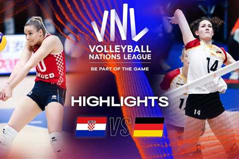 CRO vs.  GER – Highlights Week 1 | Women’s VNL 2023